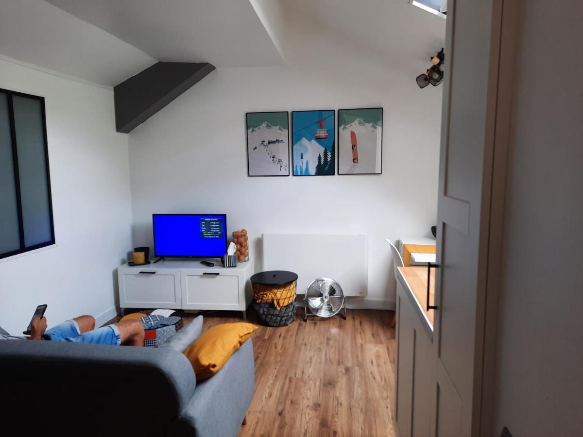 Superbe Appartement Pour 2, Au Coeur De L'Ariege! Ussat Exterior photo